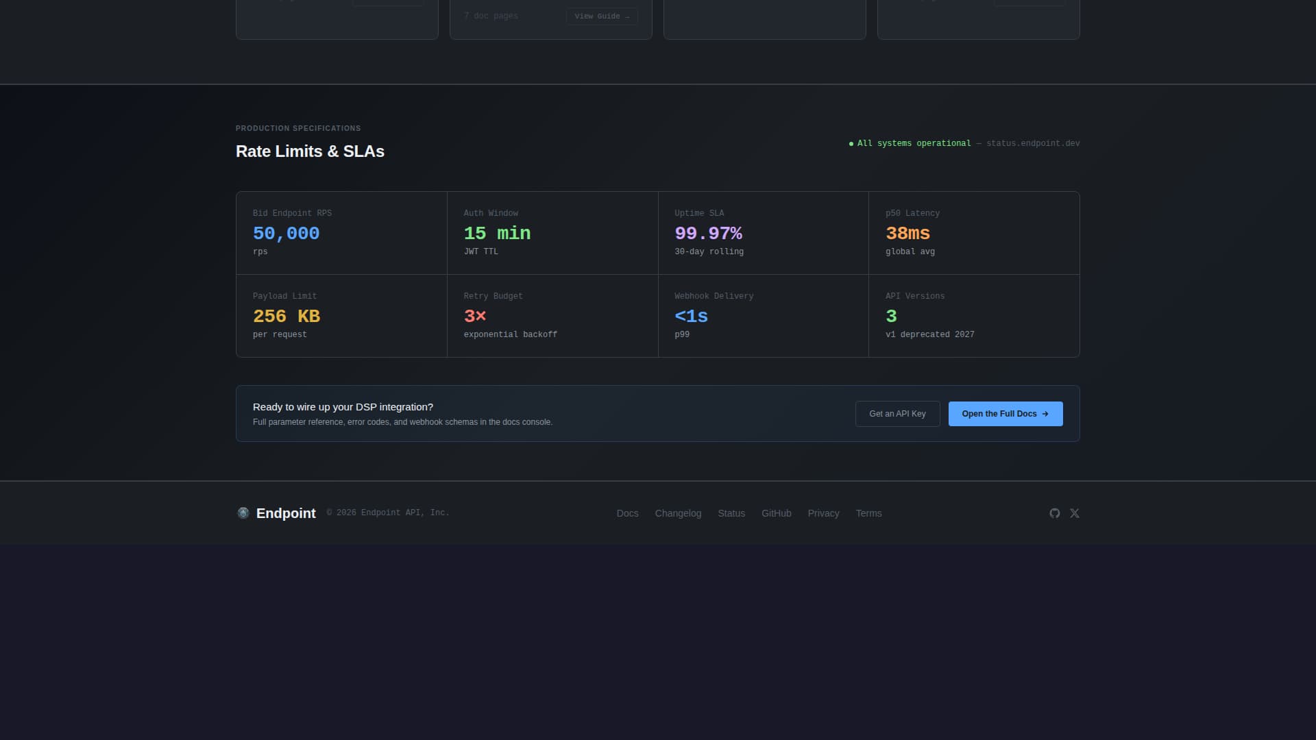 Endpoint - Powerful Adtech Landing Page Template