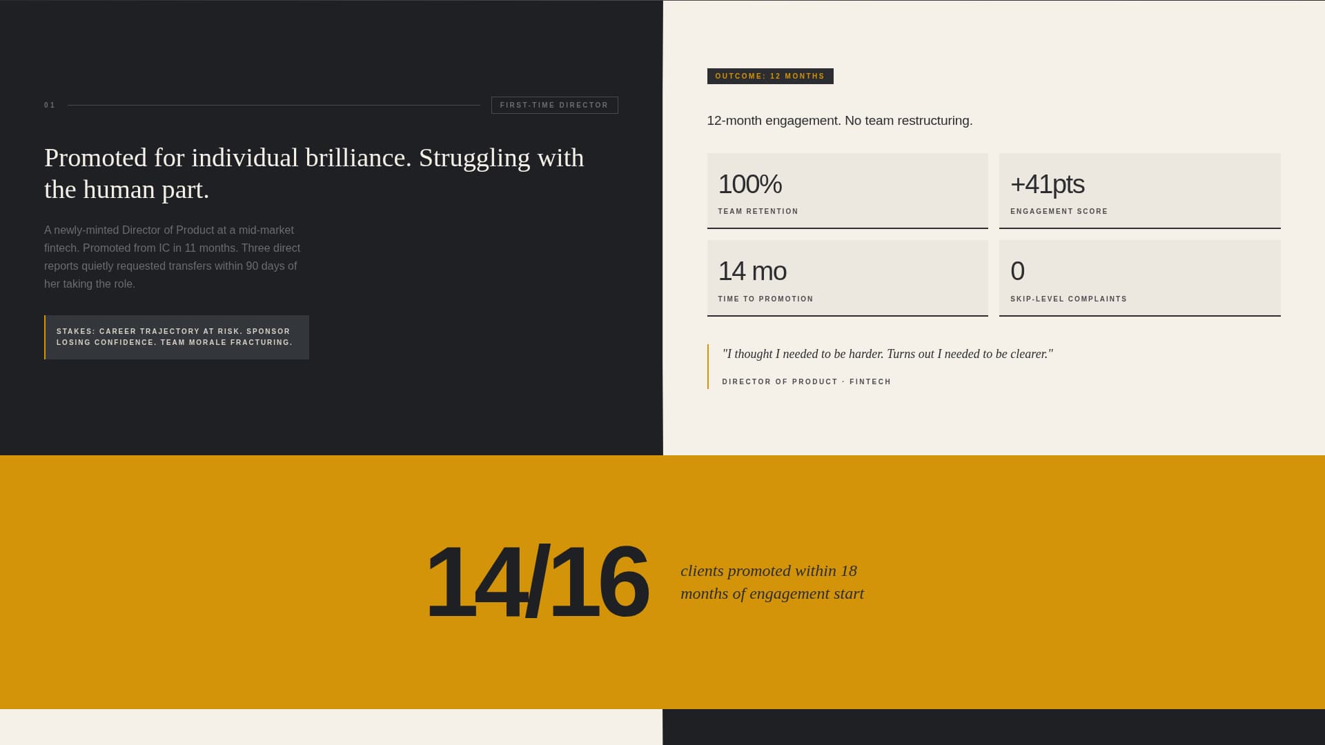 Executive Coach Booking Website Template
