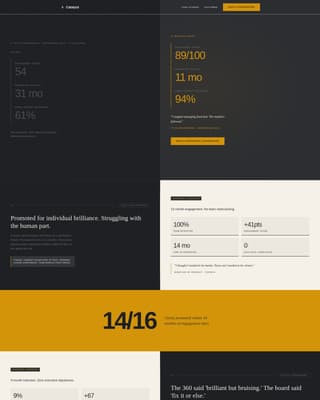 Executive Coach Booking Website Template