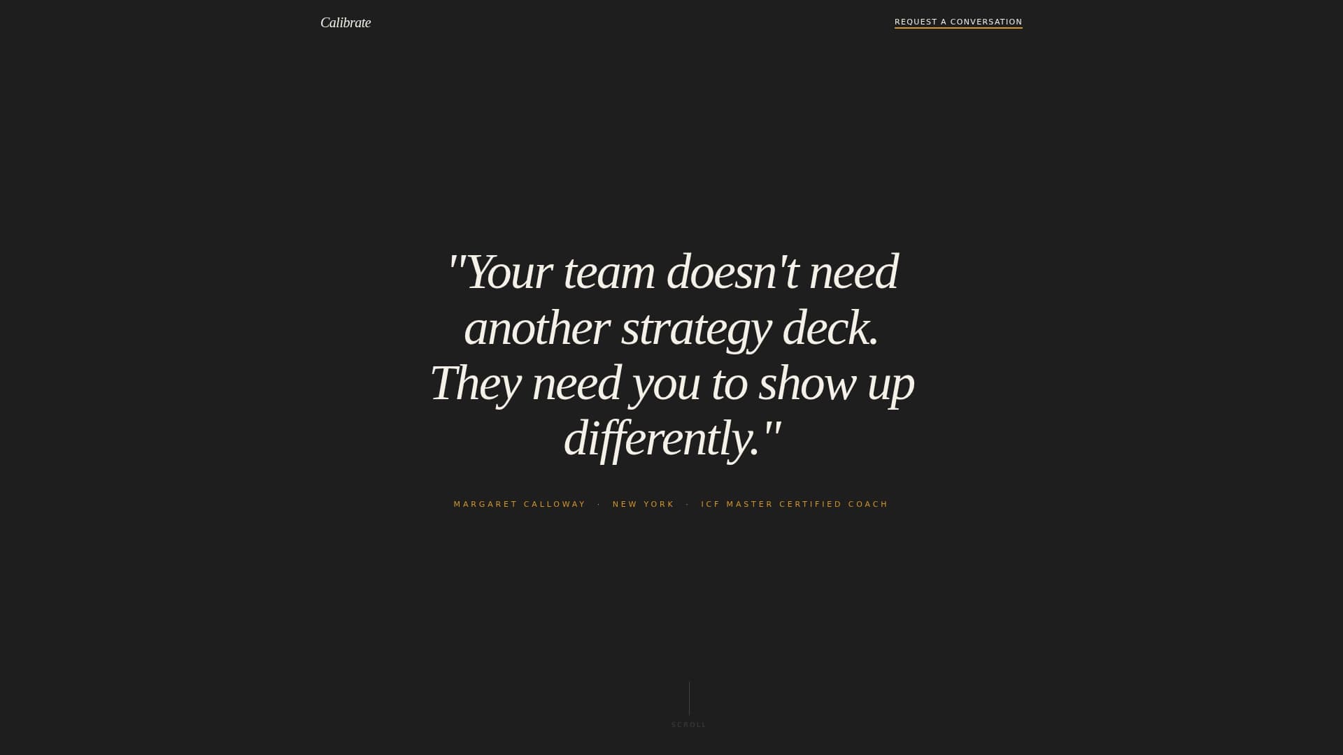 Executive Coach Reviews Website Template