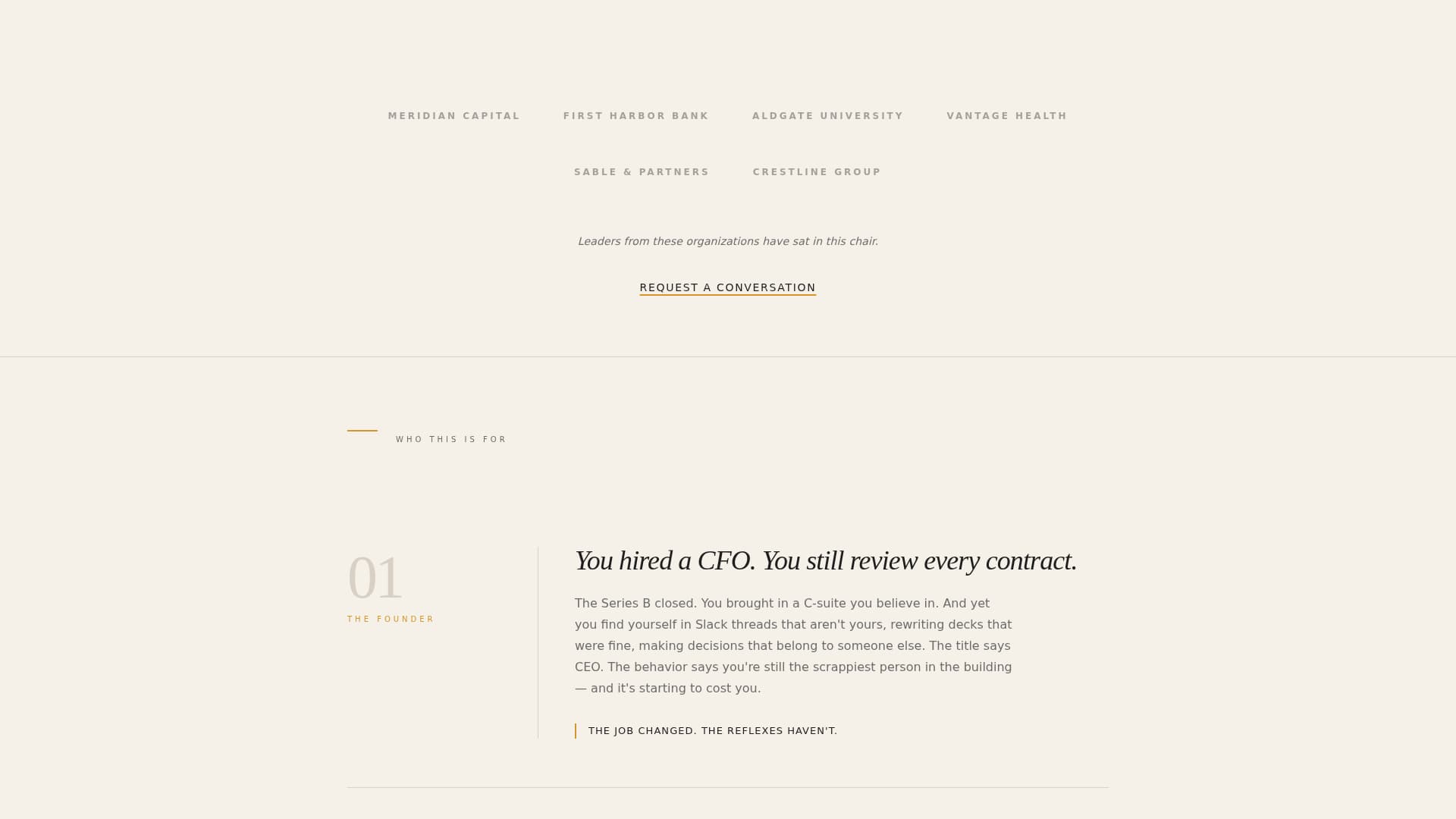 Executive Coach Reviews Website Template