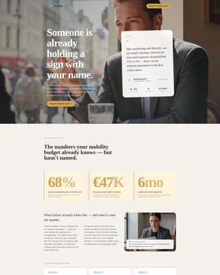 Specialty Consulting Directory Website Template
