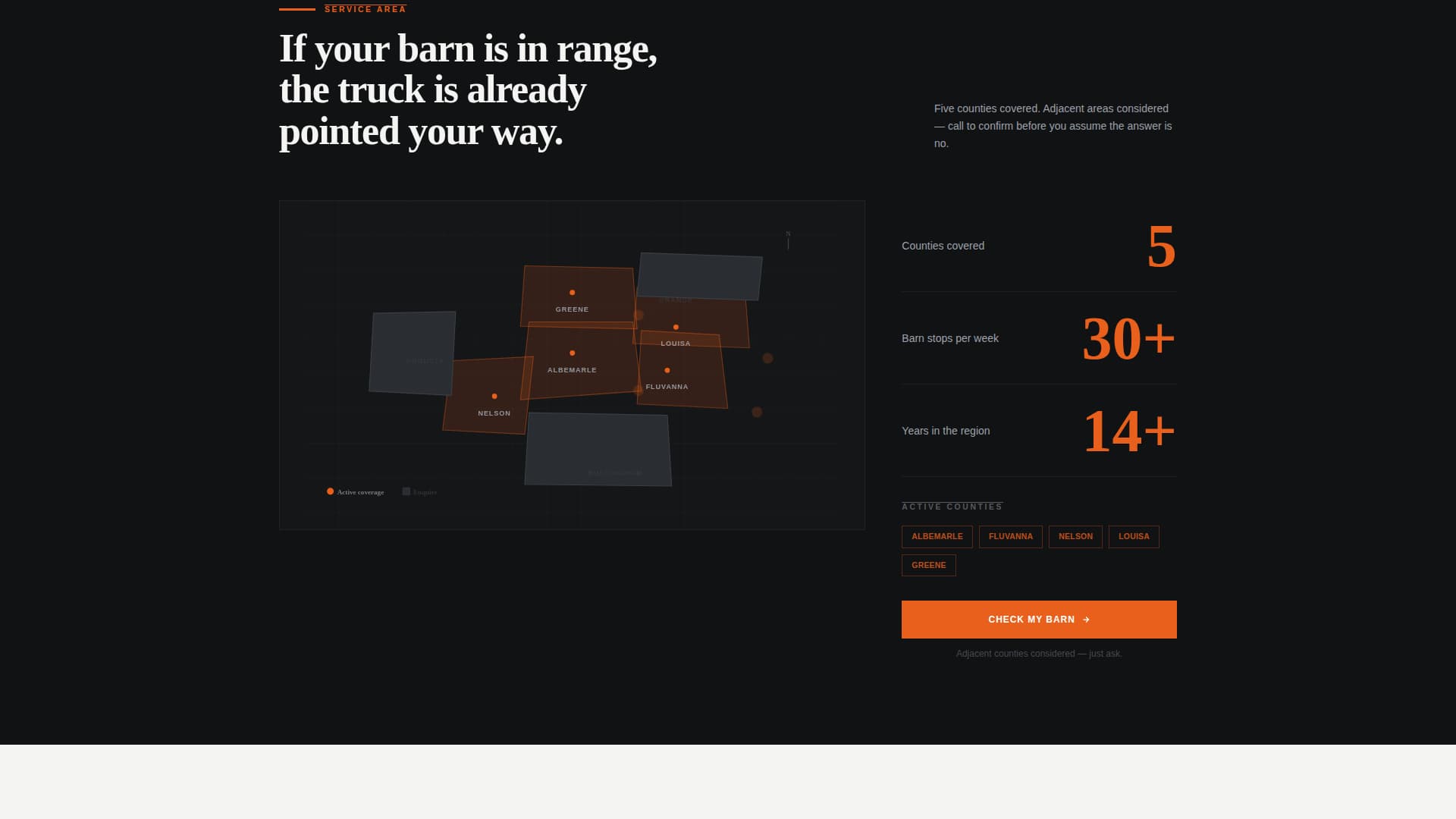 Farrier Booking Website Template