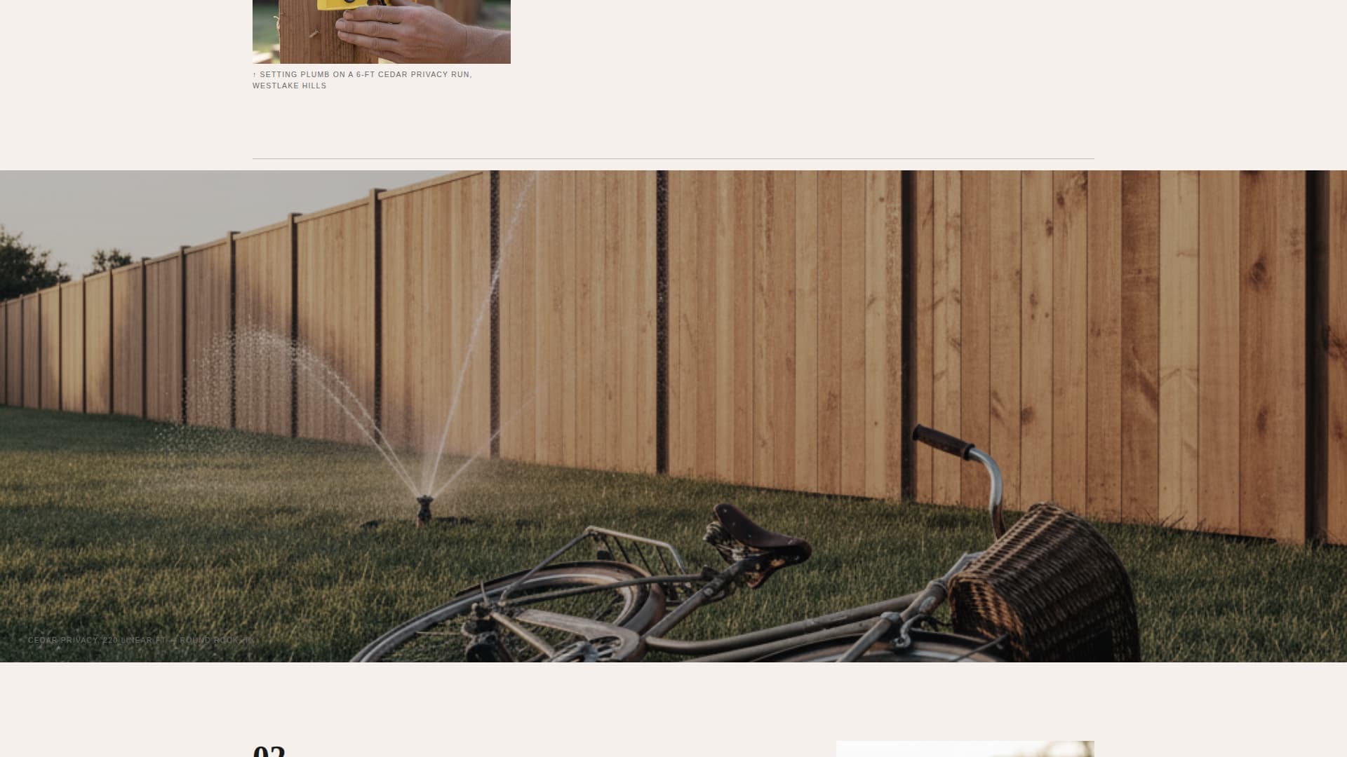 Perimeter — Licensed Vinyl Fencing Landing Page Template