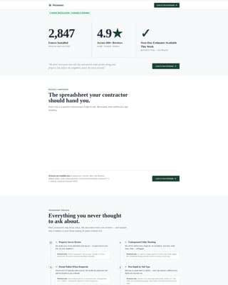Fence Installer Marketing Specialist Booking Website Template