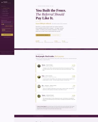 Fence Installer Marketing Cost Calculator Website Template