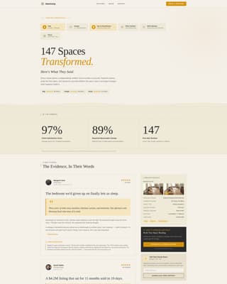 Feng Shui Consultant Specialist Booking Website Template