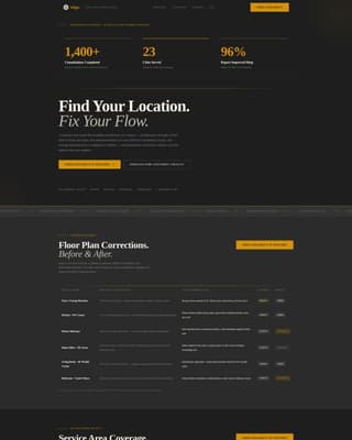 Feng Shui Consultant Booking Website Template
