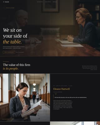 Management Consulting Blog Website Template