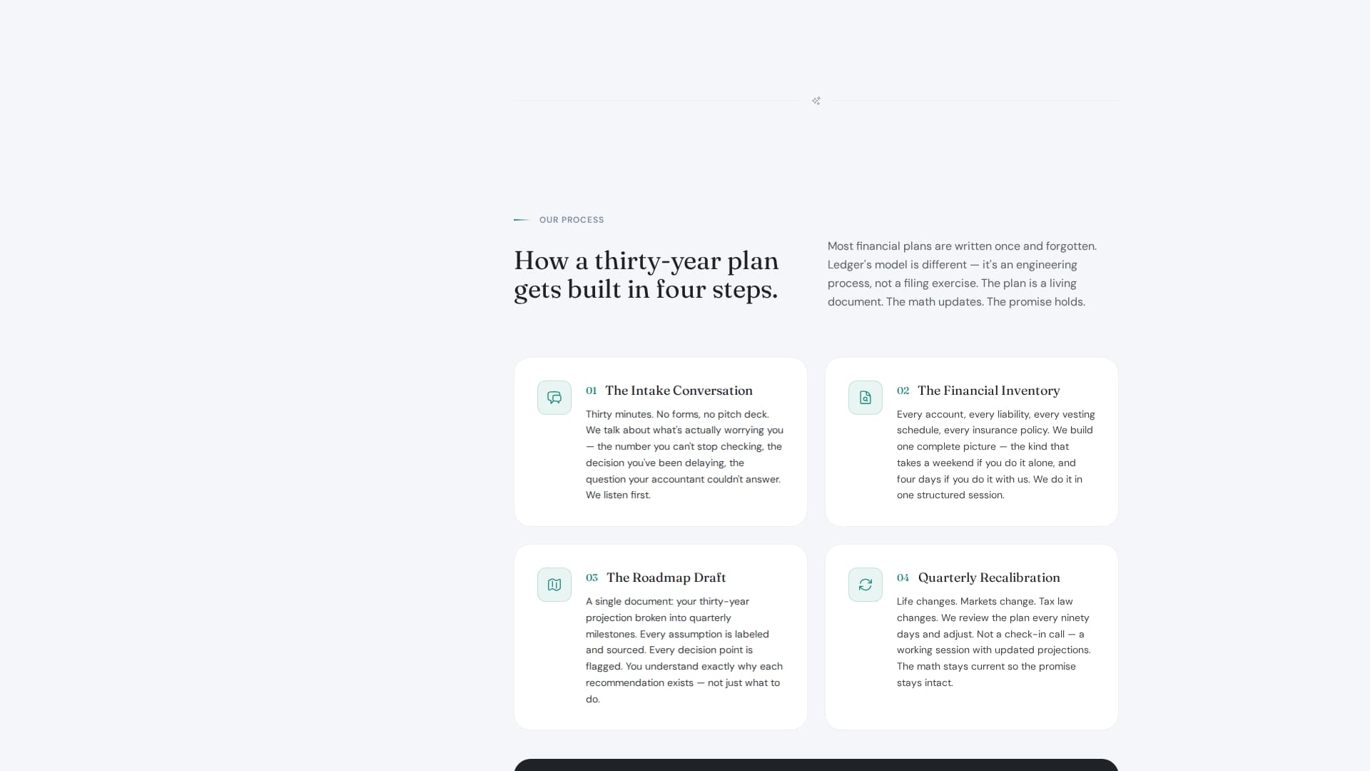 Compass — Trusted Financial Advisory Landing Page Template