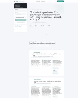 Compass — Trusted Financial Advisory Landing Page Template