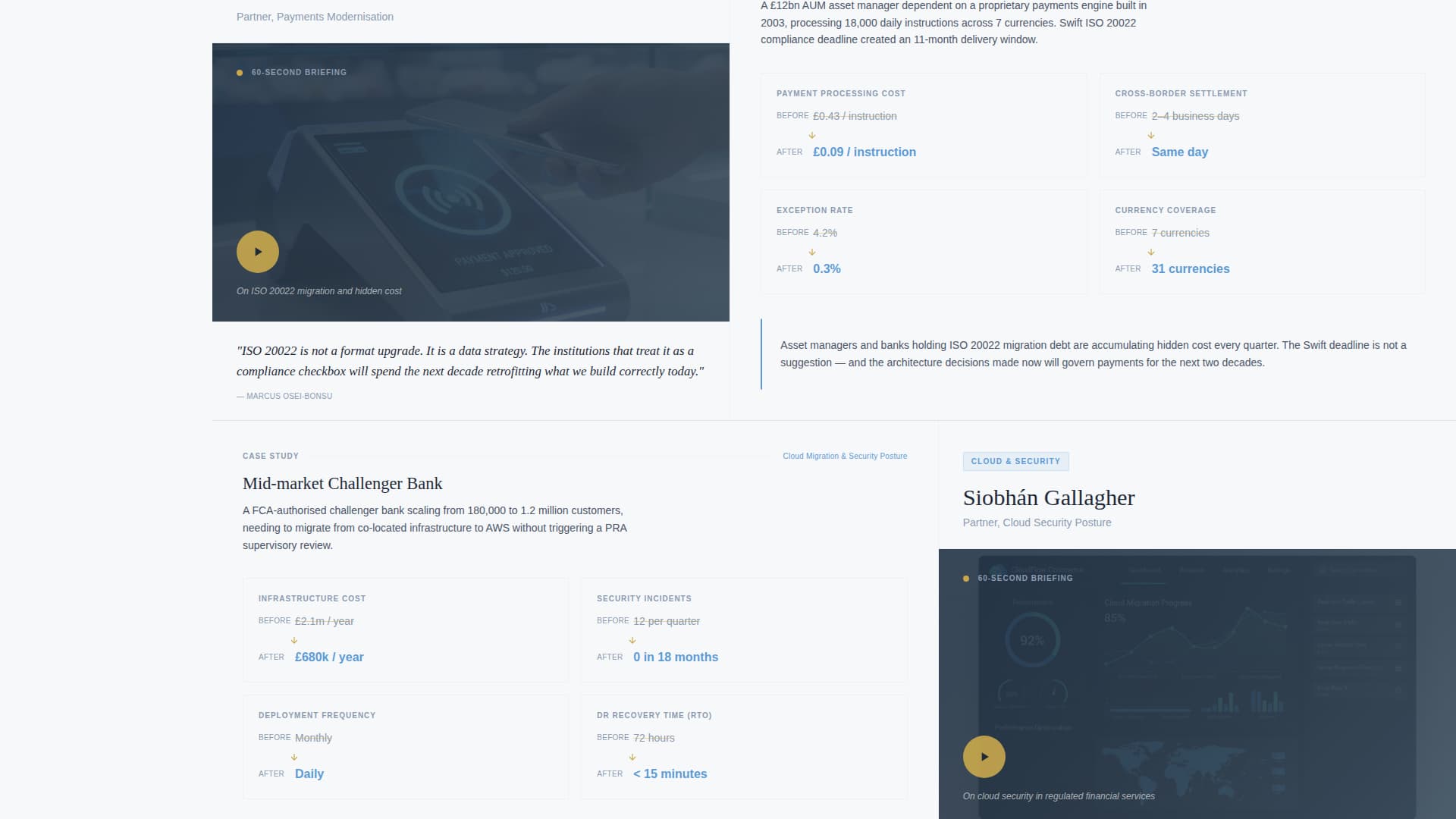 Financial Services Consulting Privacy Policy Website Template