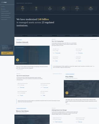 Financial Services Consulting Privacy Policy Website Template