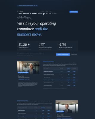 Financial Services Consulting Professional Website Template
