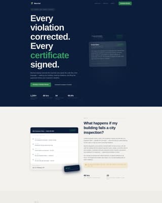 Fire Marshal Booking Website Template