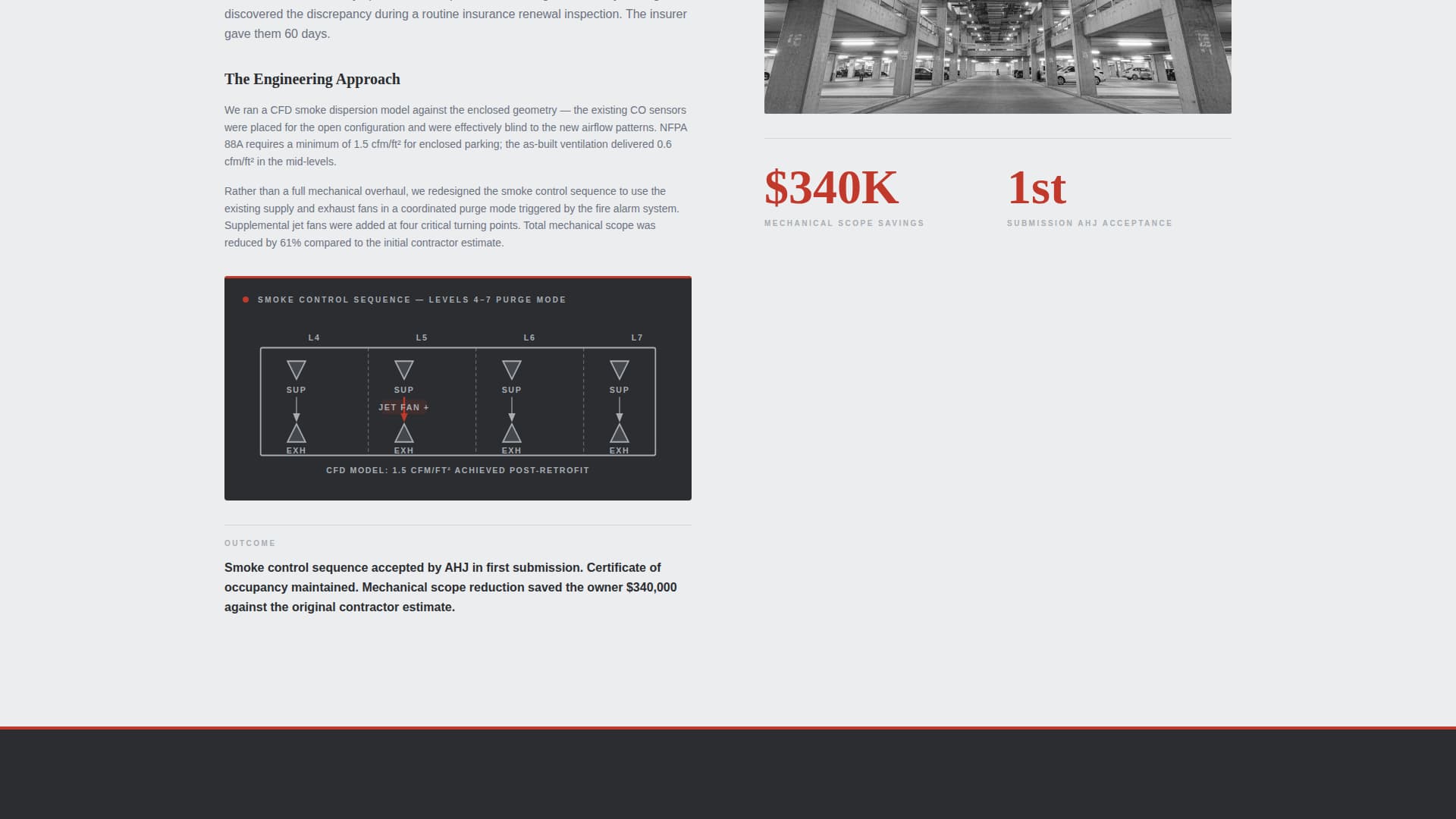 Engineering Consulting Portfolio Website Template
