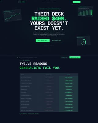 Cultivar - Investorready Agtech Landing Page Template