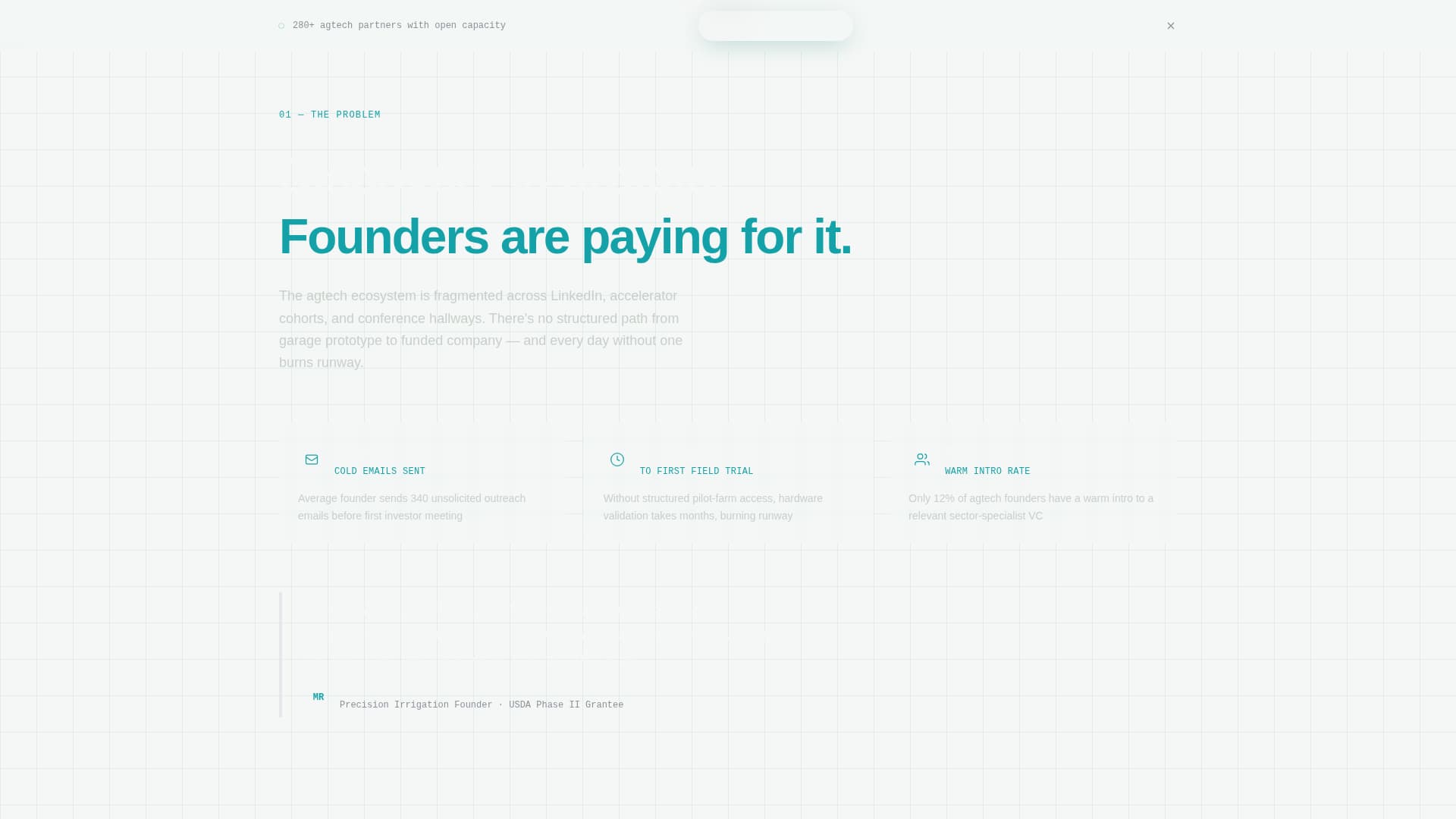 Catalyst - Powerful Agtech Landing Page Template