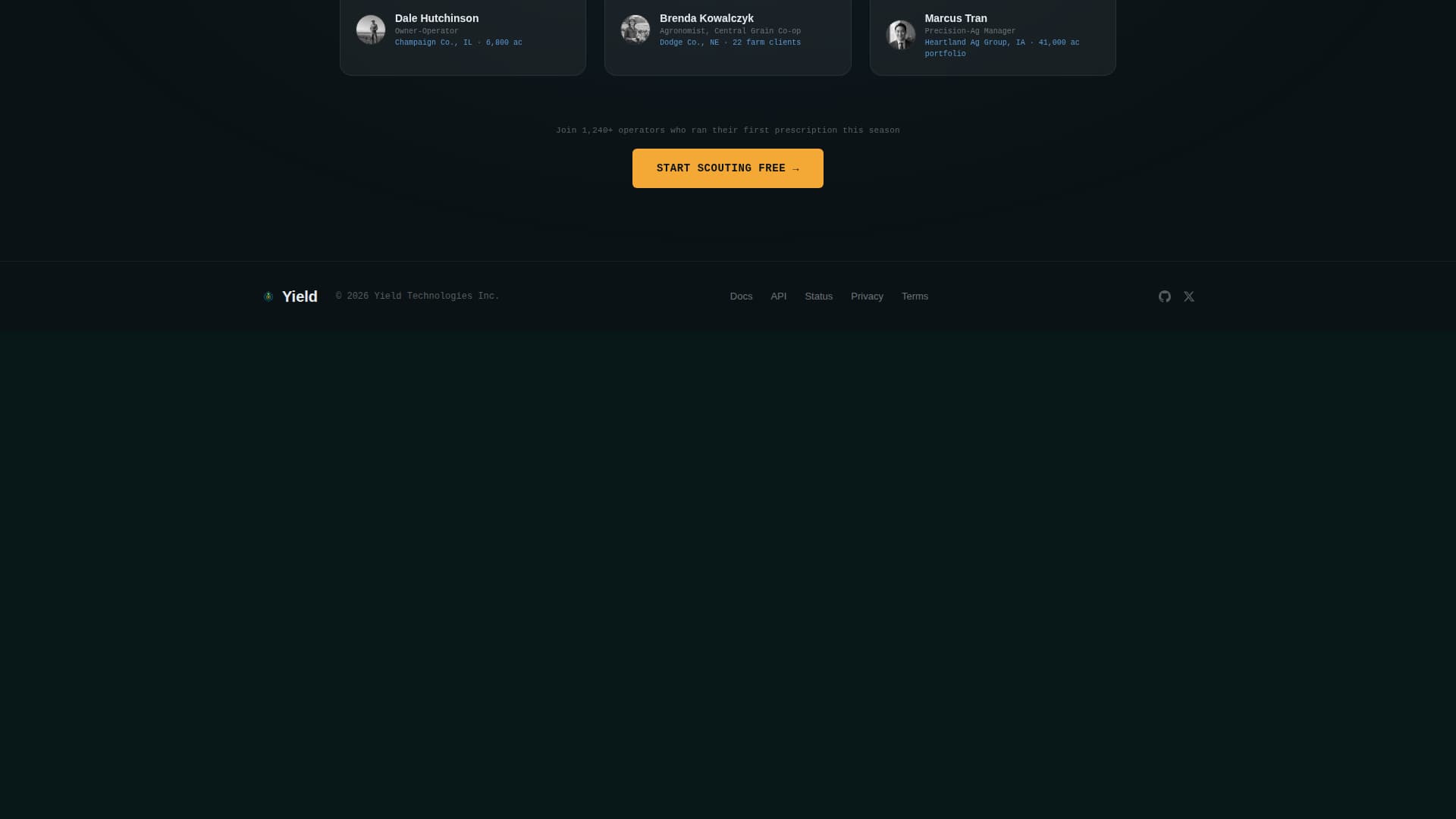 AI for Agriculture Cost Calculator Website Template