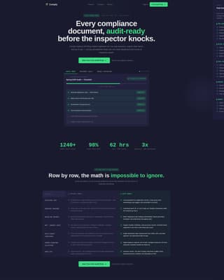 Agriculture Software Privacy Policy Website Template