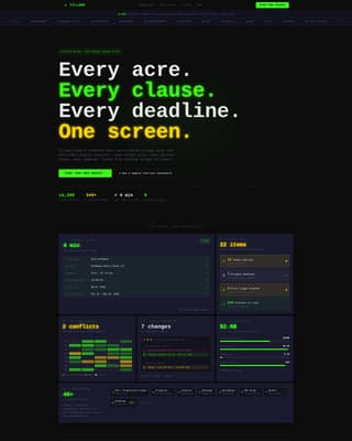 Tillage - Powerful Agriculture Contract Landing Page Template