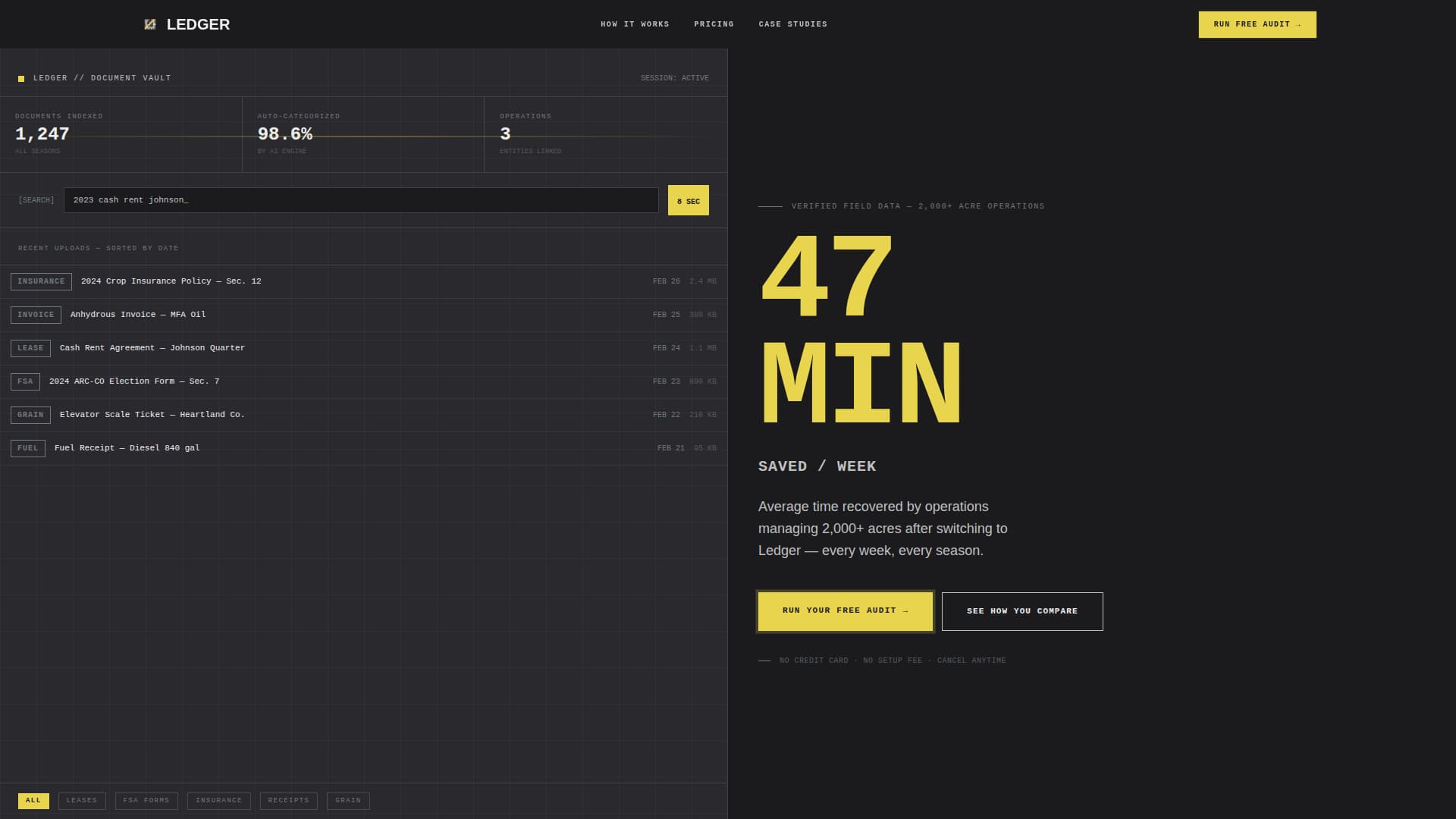 Agriculture Software Advanced Professional Website Template