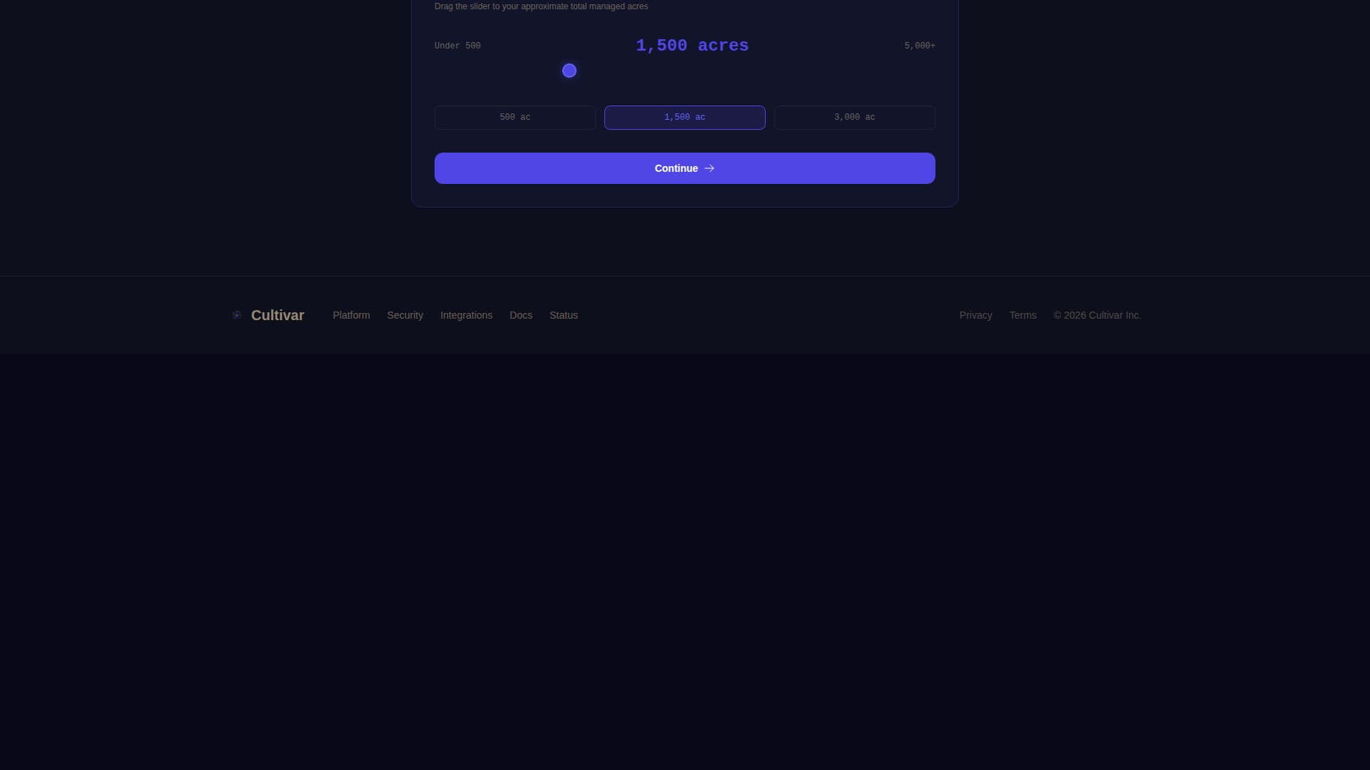Cultivar - Powerful Agriculture Landing Page Template
