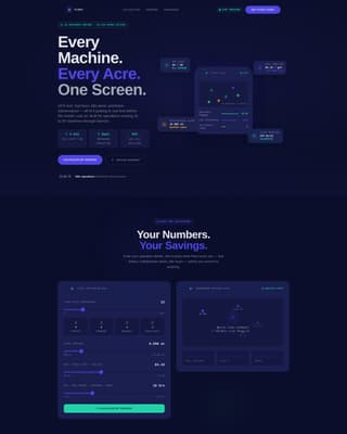 Fleet - Powerful Agriculture Management Landing Page Template