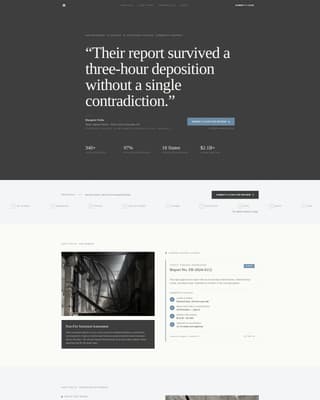 Engineering Consulting Reviews Website Template