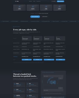 Forklift Operator Booking Website Template