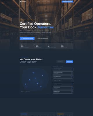 Forklift Operator Reviews Website Template