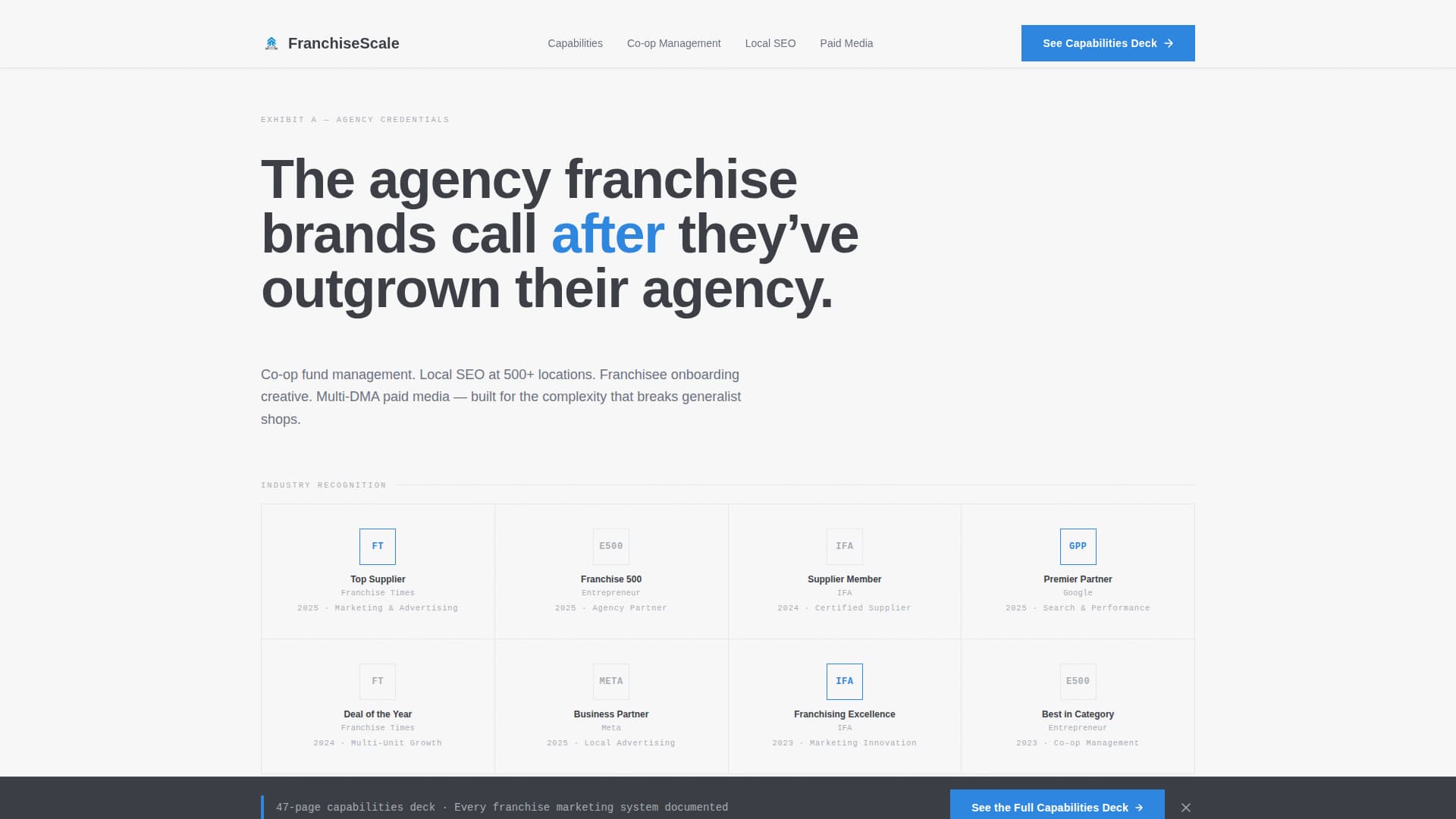 Franchise Consulting Complete Booking Website Template