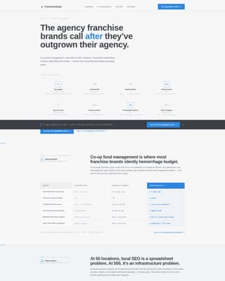 Franchise Consulting Complete Booking Website Template