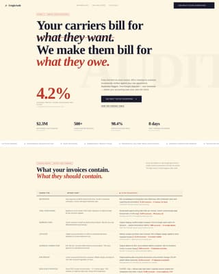Supply Chain & Procurement Booking Website Template
