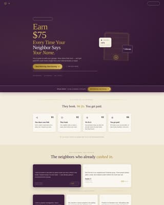 Garage Door Repair Marketing Reviews Website Template