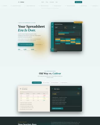 Agriculture Software Directory Website Template