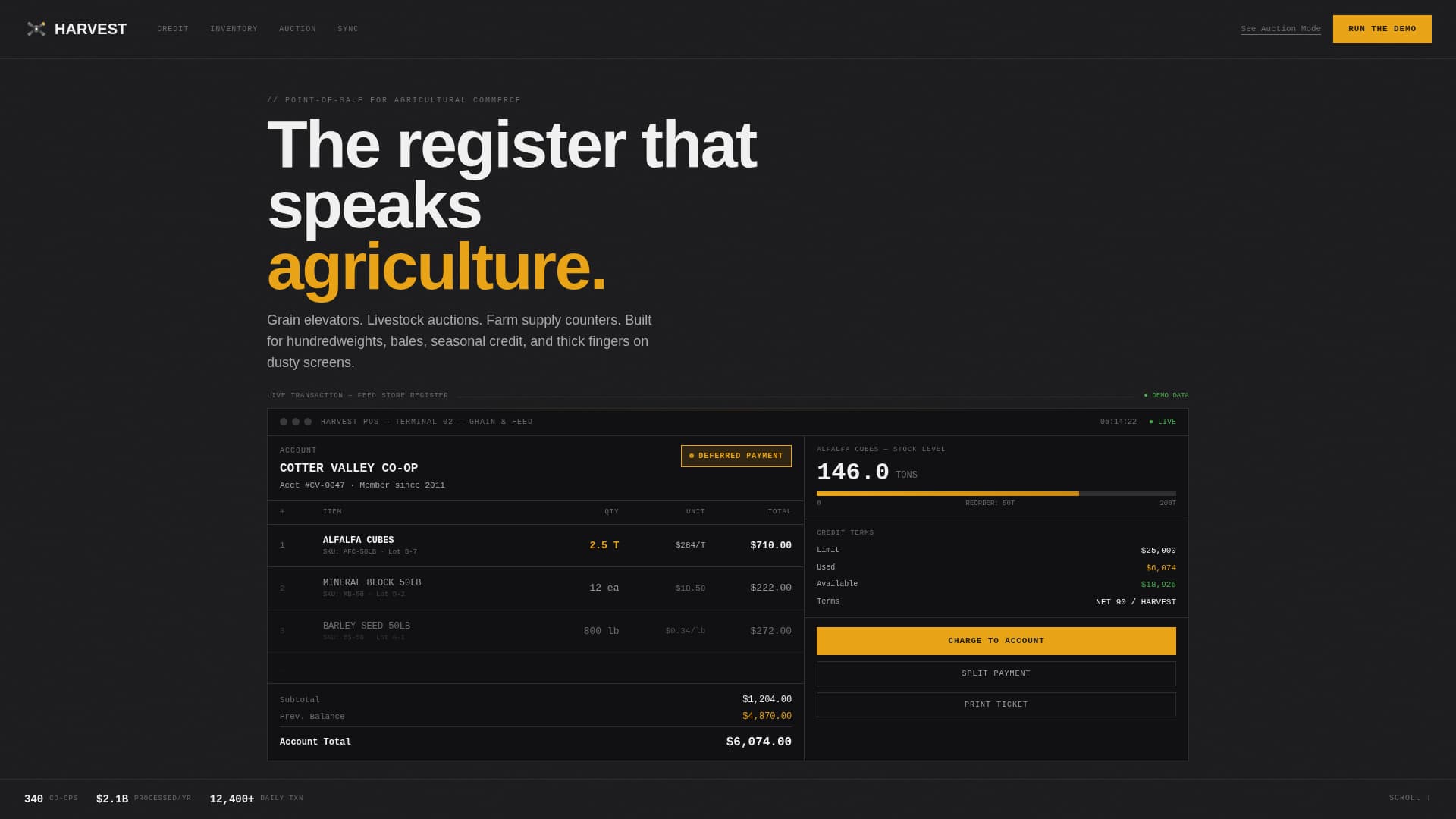 Agriculture Software & SaaS Reviews Website Template
