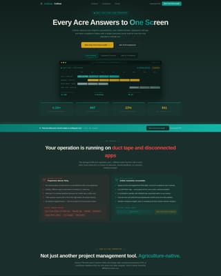 Agriculture Software Specialist Directory Website Template