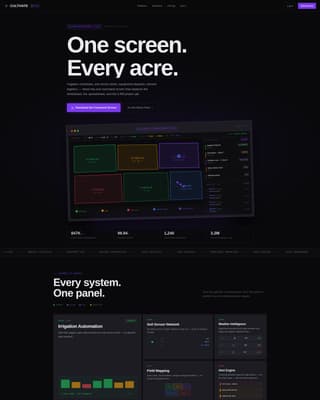 Cultivate - Powerful Farm Management Landing Page Template