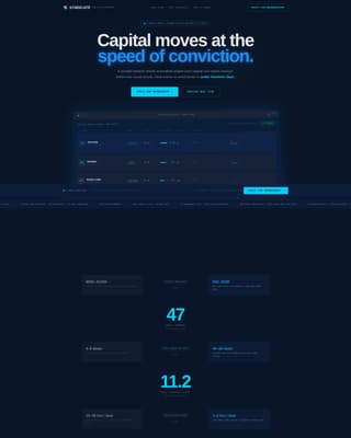 Syndicate - Elite Angel Network Landing Page Template