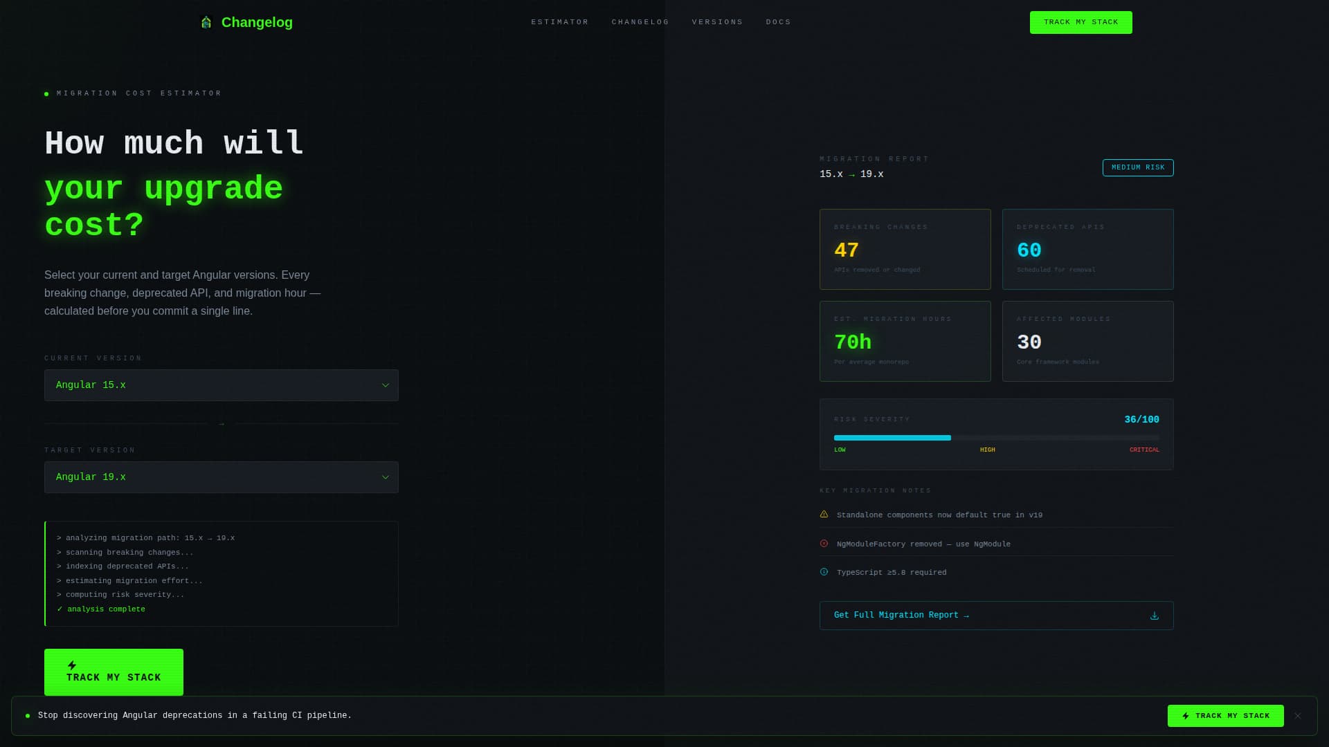 Developer Documentation Pricing Website Template
