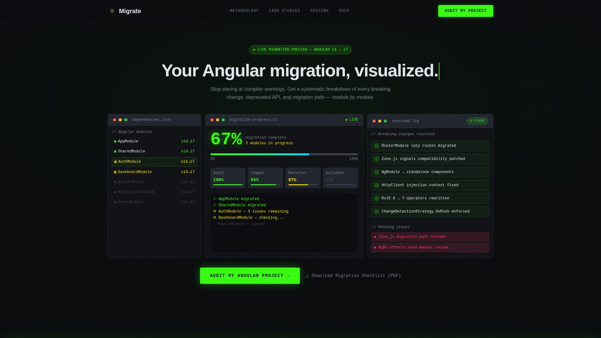 Developer Documentation Specialist Reviews Website Template