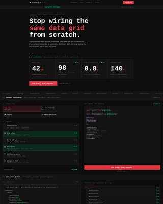 Developer Documentation Professional Website Template
