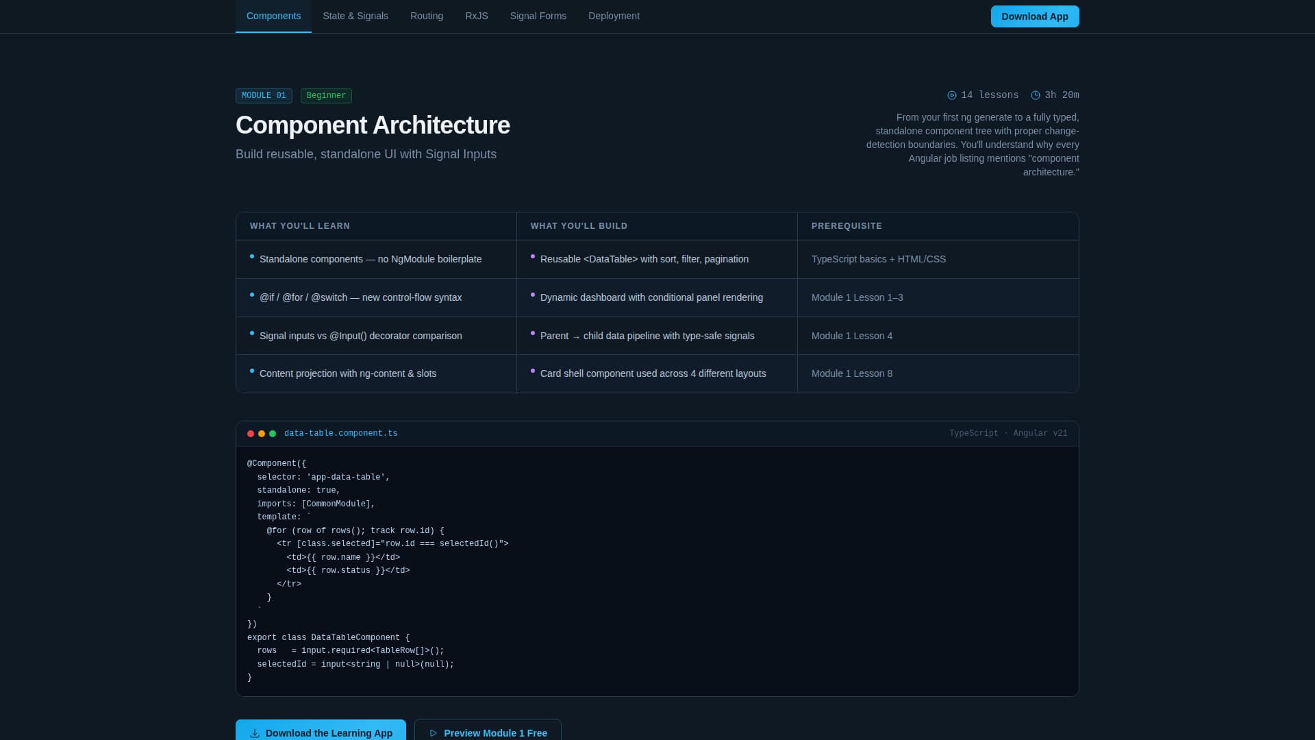 Angular - High-Converting Video Landing Page Template