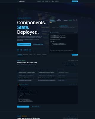 Angular - High-Converting Video Landing Page Template