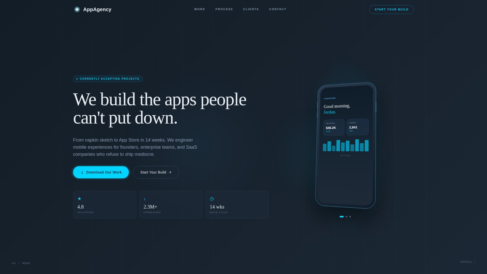 Launchpad - Powerful App Development Landing Page Template