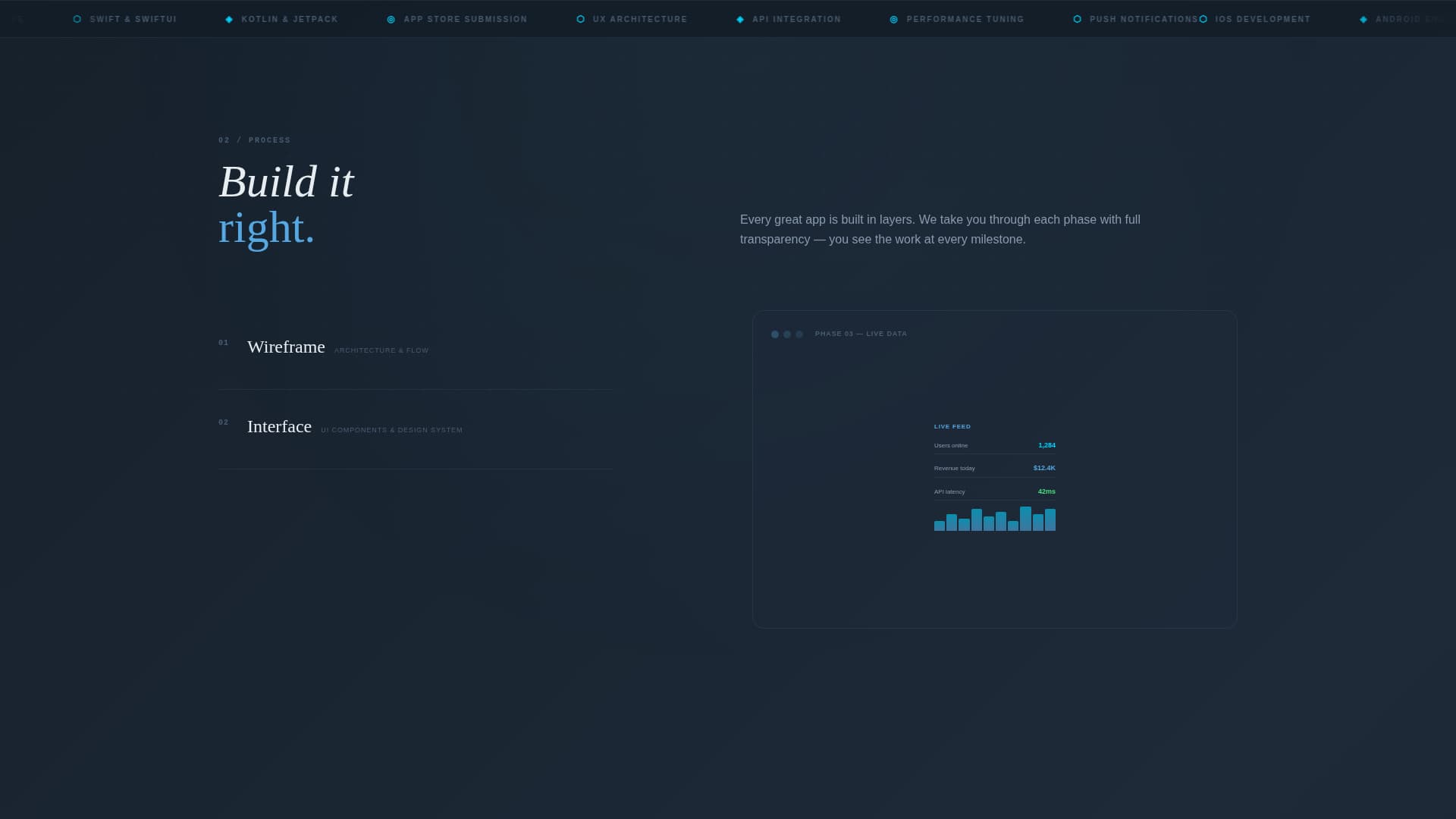 Launchpad - Powerful App Development Landing Page Template