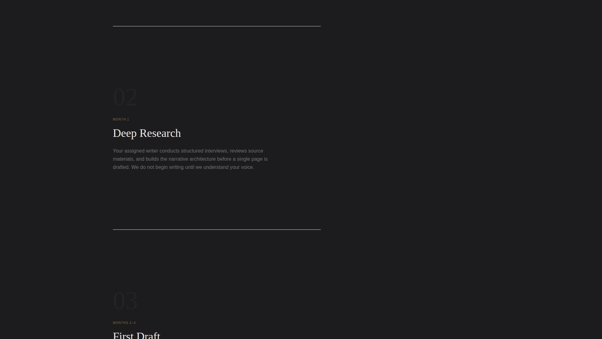 Ghostwrite - Confidential Ghostwriting Landing Page Template
