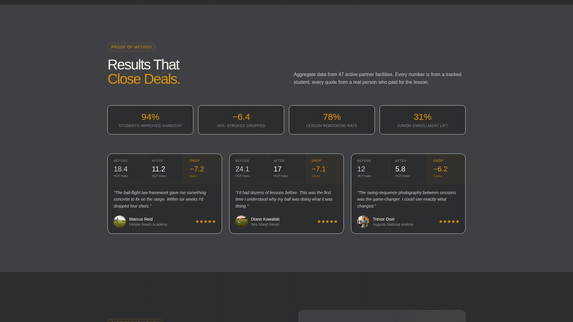 Swing - Authoritative Instructor Landing Page Template