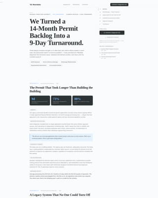 Mandate — Certified Civic Advisor Landing Page Template